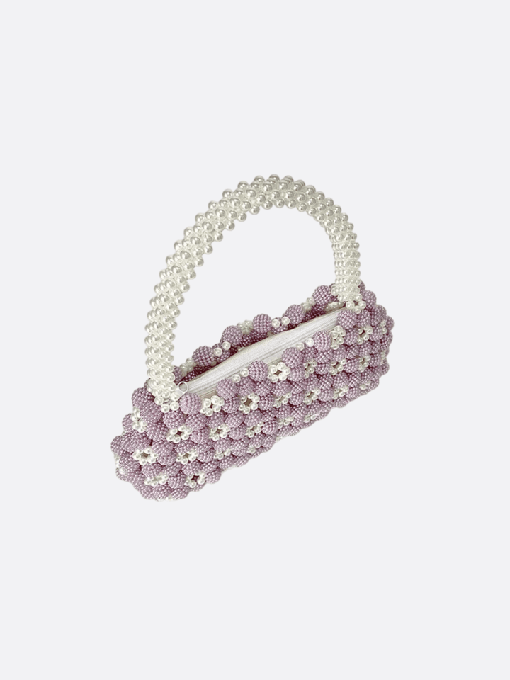 Bolso con perlas