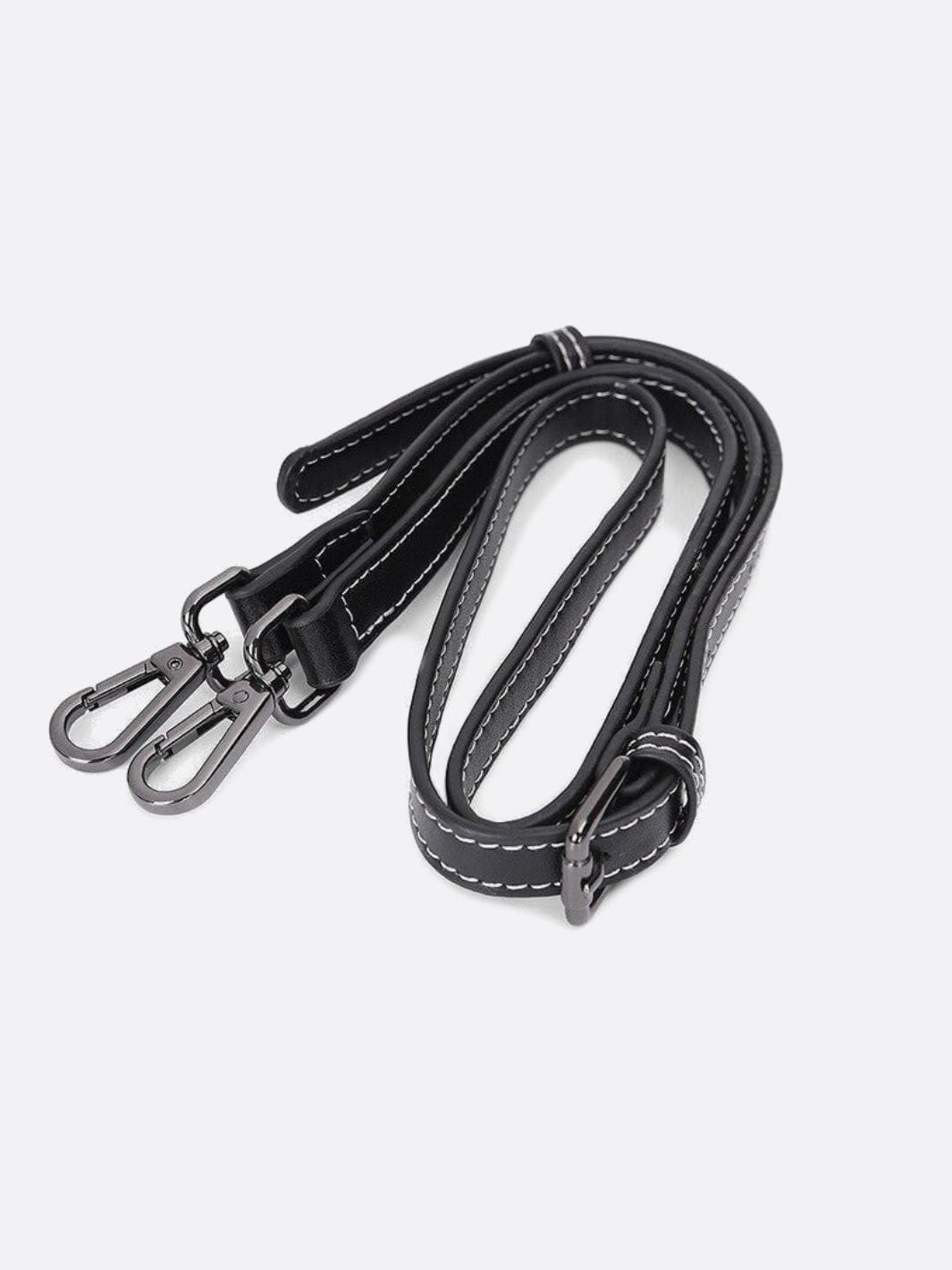 Bolso tote de piel negro
