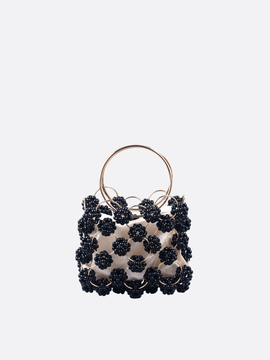 sac à main perle noir