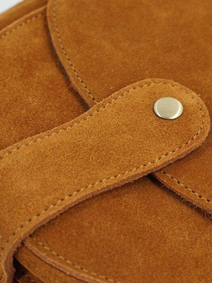 Bolso bandolera ante camel