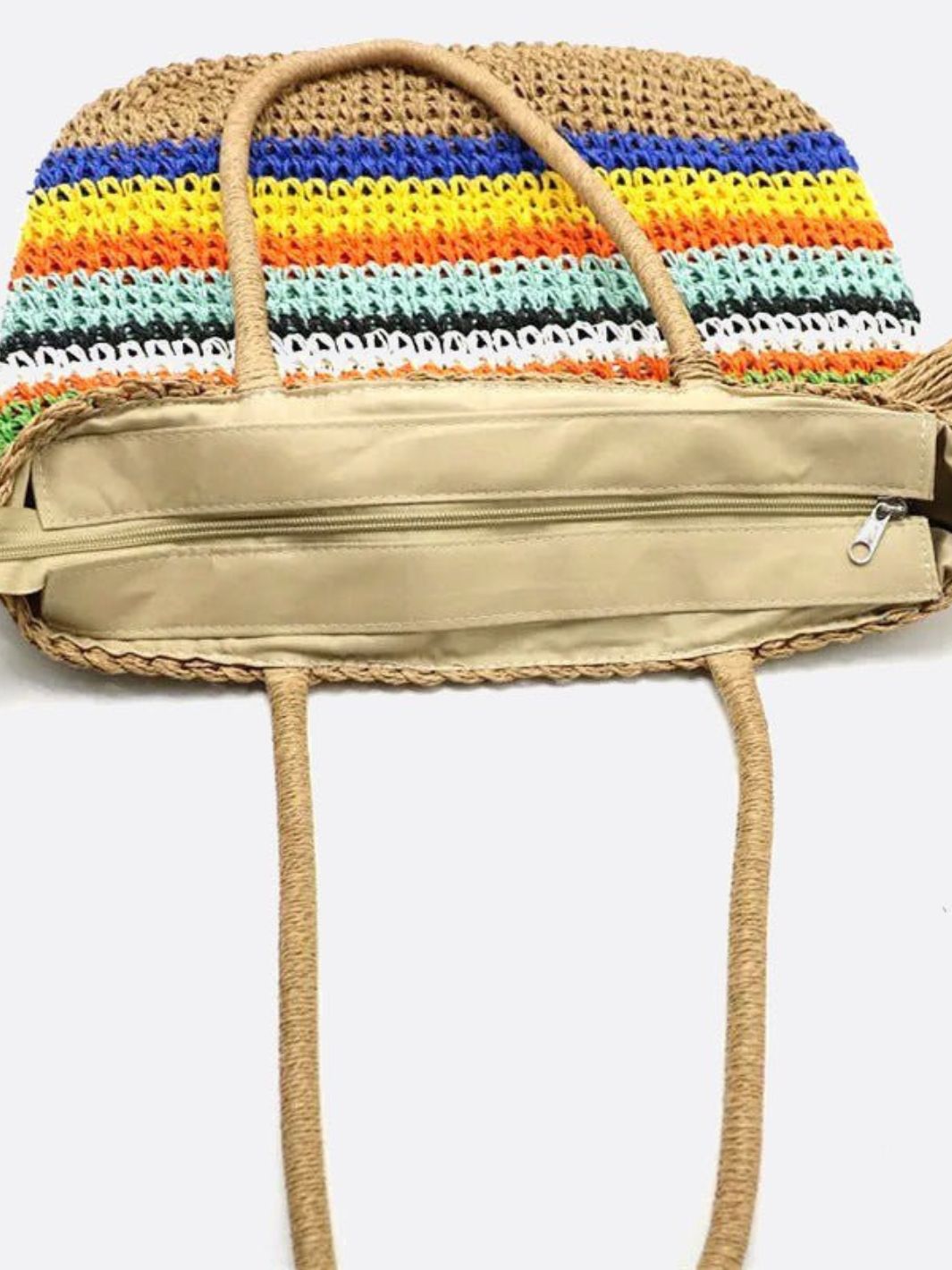 Bolso tote rayas