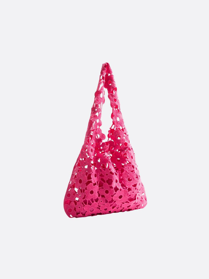 Bolso tote con flores