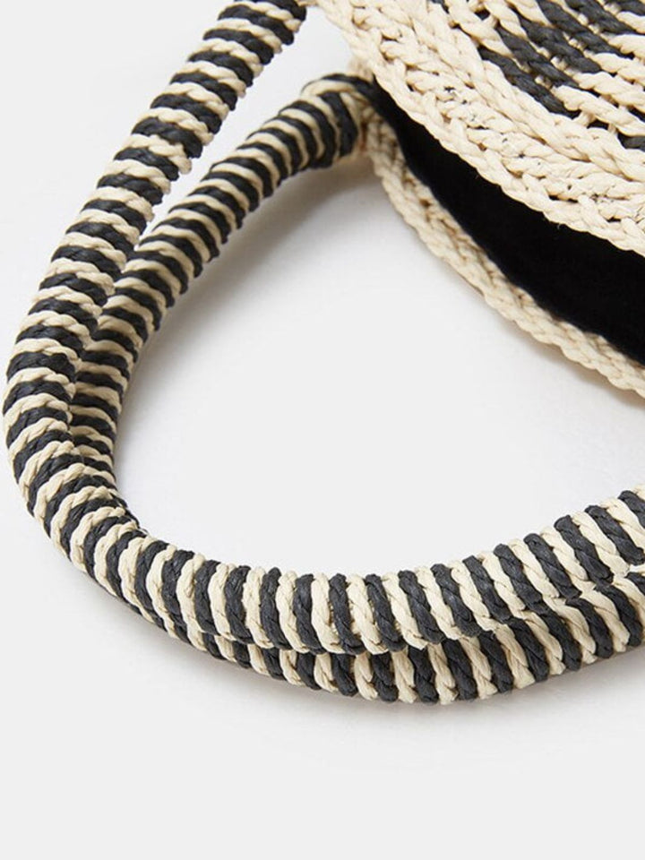 bolso blanco y negro