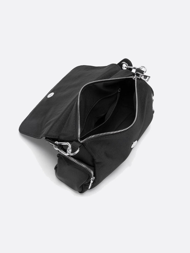 Bolso de nailon negro